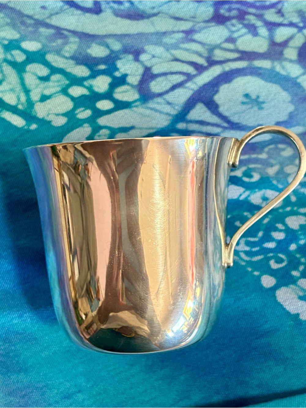 Vintage Tiffany & Co Sterling Silver Infant Teacup Baby Mug 23498 925